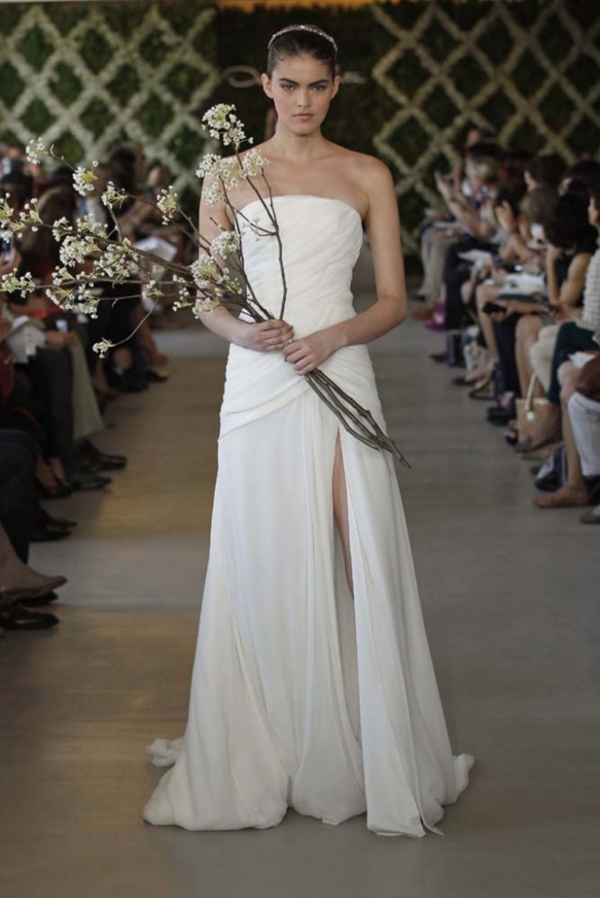 Oscar de la Renta New York Bridal Fashion Week Spring 2013